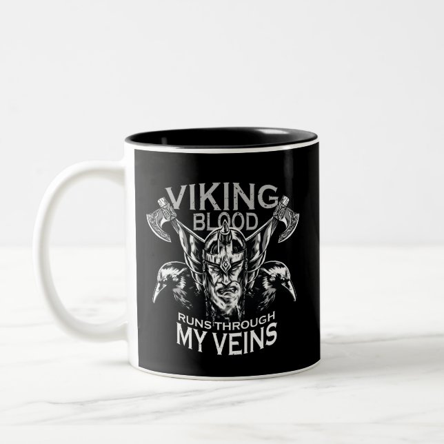 Caneca De Café Em Dois Tons Sangue vivo (Esquerda)