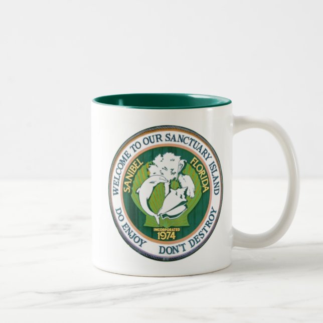 Caneca De Café Em Dois Tons sanibel 2 (Direita)