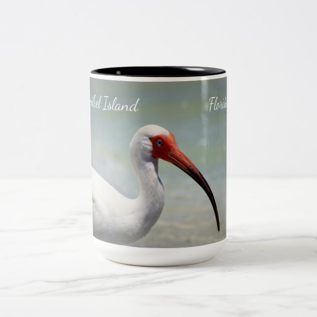 Caneca De Café Em Dois Tons Sanibel Ibis Mug (Centro)
