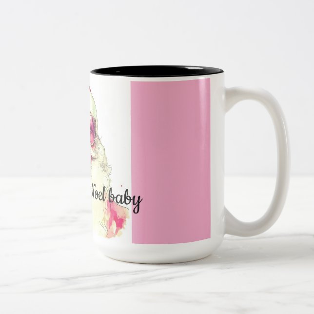 Caneca De Café Em Dois Tons Santa Claus mug (Direita)