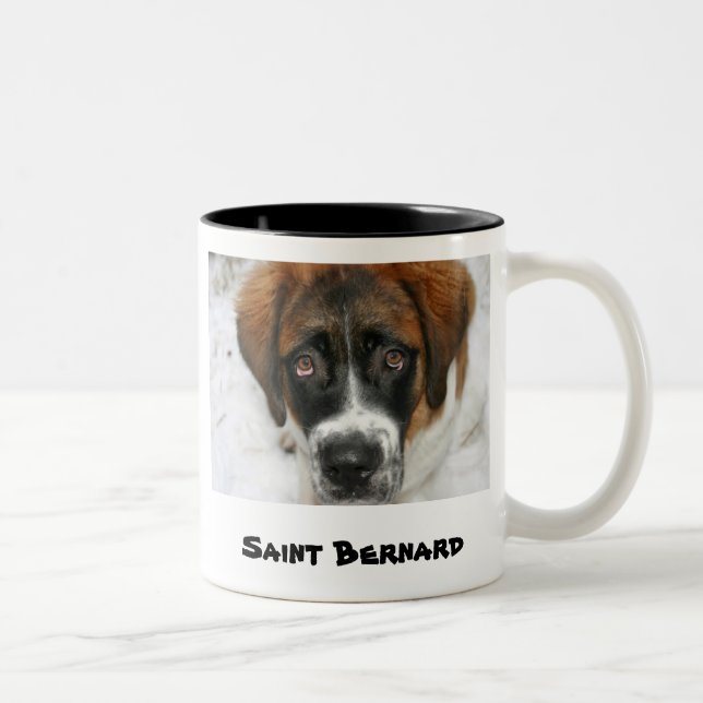 Caneca De Café Em Dois Tons Santo Bernard Mug (Direita)