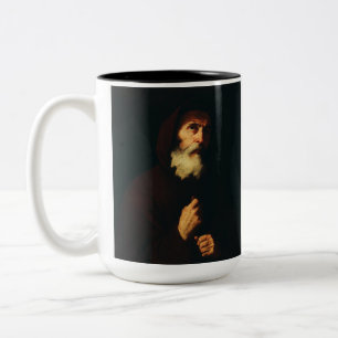 Caneca De Café Em Dois Tons Santo Francis de Paola