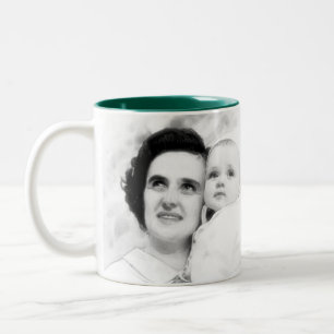 Caneca De Café Em Dois Tons Santo Gianna Beretta Molla