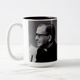 Caneca De Café Em Dois Tons Santo Josemaria Escriva
