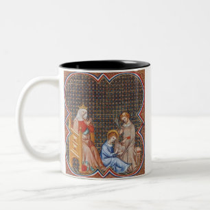 Caneca De Café Em Dois Tons Santo Luís IX da França