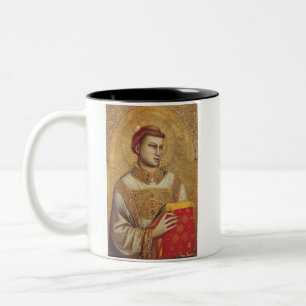 Caneca De Café Em Dois Tons Santo Stephen por Giotto