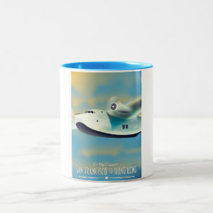Caneca De Café Em Dois Tons São Francisco a Hong Kong por cliper