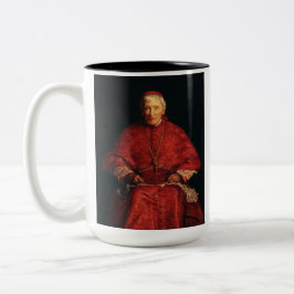 Caneca De Café Em Dois Tons São João Henrique Newman teólogo inglês