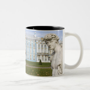 Caneca De Café Em Dois Tons São Petersburgo, Pushkin, Catherine está 3