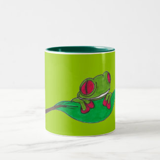 Caneca De Café Em Dois Tons Sapo