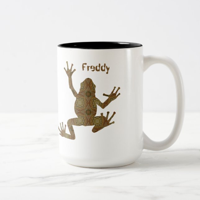 Caneca De Café Em Dois Tons Sapo (Direita)