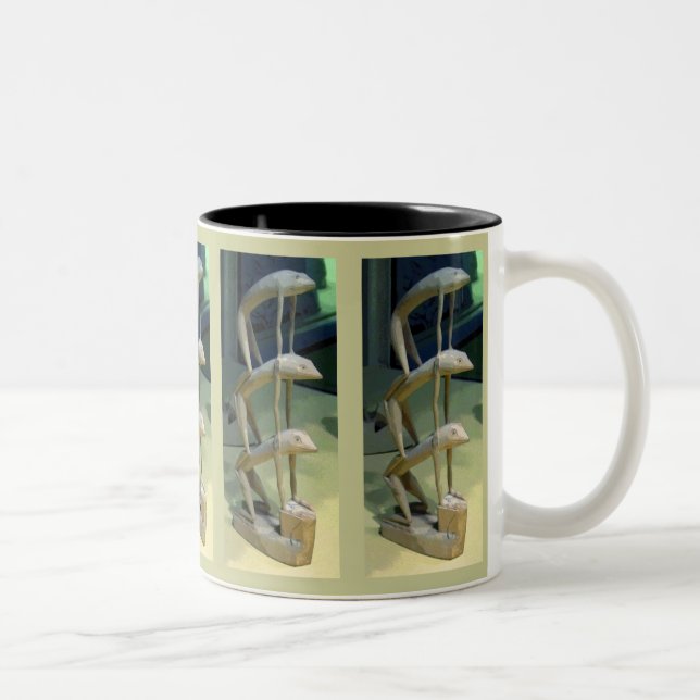 Caneca De Café Em Dois Tons Sapo Art CB (Direita)