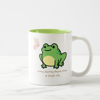 Caneca De Café Em Dois Tons Sapo Café Mug