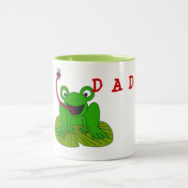 Caneca De Café Em Dois Tons Sapo Do pai Na Lillyput (Centro)