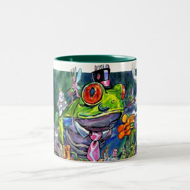 Caneca De Café Em Dois Tons Sapo Mug (Centro)