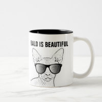 Sapos de café SPHYNX, careca é linda