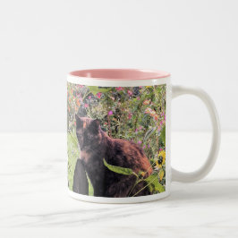Caneca De Café Em Dois Tons Sara na cerca