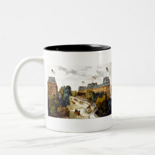 Caneca De Café Em Dois Tons Saratoga Springs - 1907