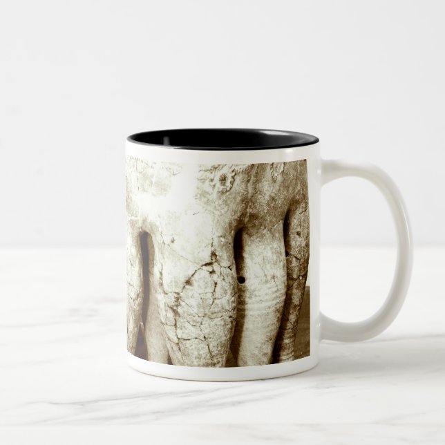 Caneca De Café Em Dois Tons Sarcófago (Direita)