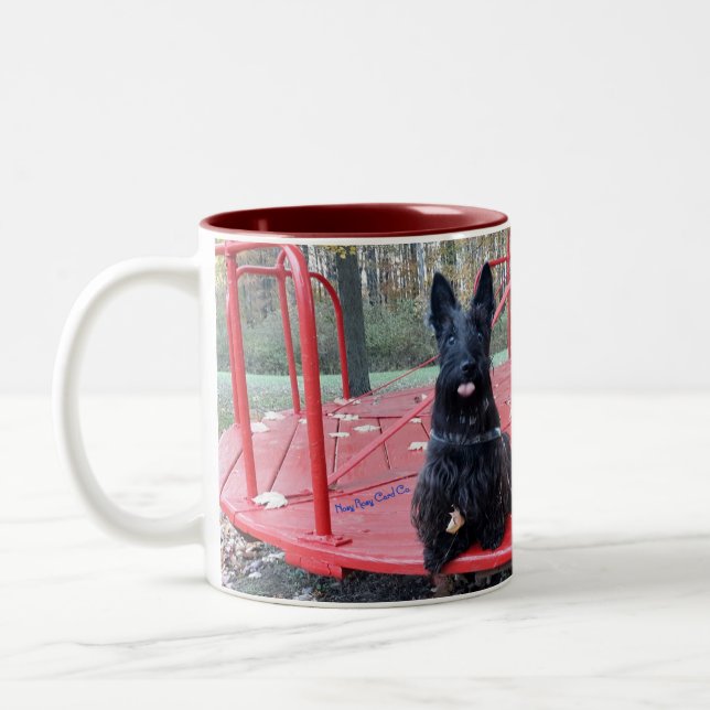 Caneca De Café Em Dois Tons Sarna (Esquerda)