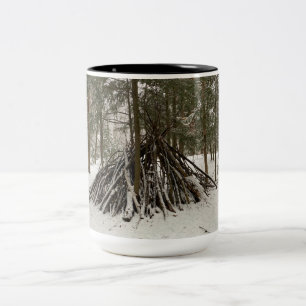 Caneca De Café Em Dois Tons Sasquatch Mug de Pé-Grande