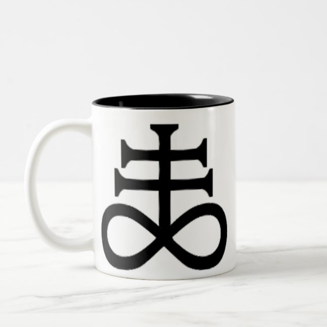 CANECA DE CAFÉ EM DOIS TONS SATÃ CROSS (Esquerda)