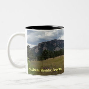 Caneca De Café Em Dois Tons Satírios, Boulder, Colorado -