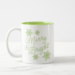 Caneca De Café Em Dois Tons Saudações Festivas E Elegantes