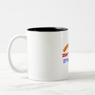CANECA DE CAFÉ EM DOIS TONS SAÚDE MENTAL NÃO É EGOÍSTA, É INTELIGENTE
