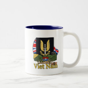 Caneca De Café Em Dois Tons SAV SAS vietnnam war veterCup