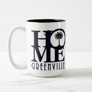Caneca De Café Em Dois Tons SC HOME 15oz de Greenville