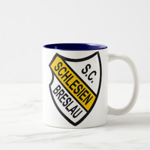 Caneca De Café Em Dois Tons SC Schlesien Breslau
