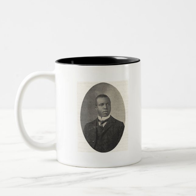Caneca De Café Em Dois Tons Scott Joplin 1907 (Esquerda)