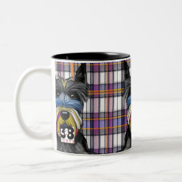 Caneca De Café Em Dois Tons Scottie Dog