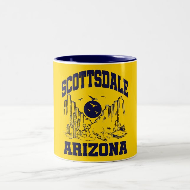 Caneca De Café Em Dois Tons Scottsdale, Arizona (Centro)
