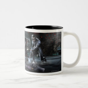 Caneca De Café Em Dois Tons Screenshot: Harley contra Nightwing 2