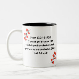 Caneca De Café Em Dois Tons Scripting Mug