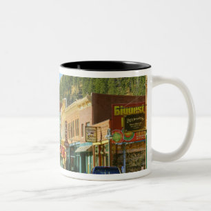 Caneca De Café Em Dois Tons SD, Deadwood, Cidade Histórica de Mineração Dou