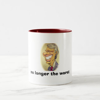 Caneca De Café Em Dois Tons SDC_JimmyCarter, já não o mais mau