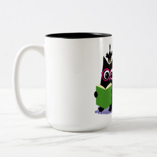 Caneca De Café Em Dois Tons Se perca em um bom livro - Mug