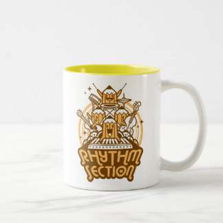 Caneca De Café Em Dois Tons secção de ritmo