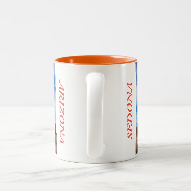 CANECA DE CAFÉ EM DOIS TONS SEDONA ARIZONA CAFÉ MUG (Alça)
