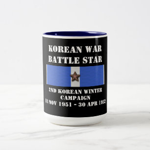Caneca De Café Em Dois Tons Segunda Campanha de inverno coreana