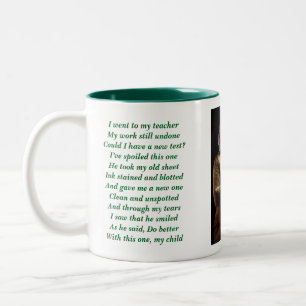 Caneca De Café Em Dois Tons Segunda oportunidade