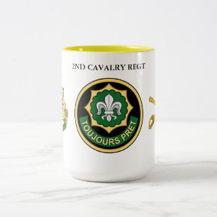 CANECA DE CAFÉ EM DOIS TONS SEGUNDO CAVALRY MUG