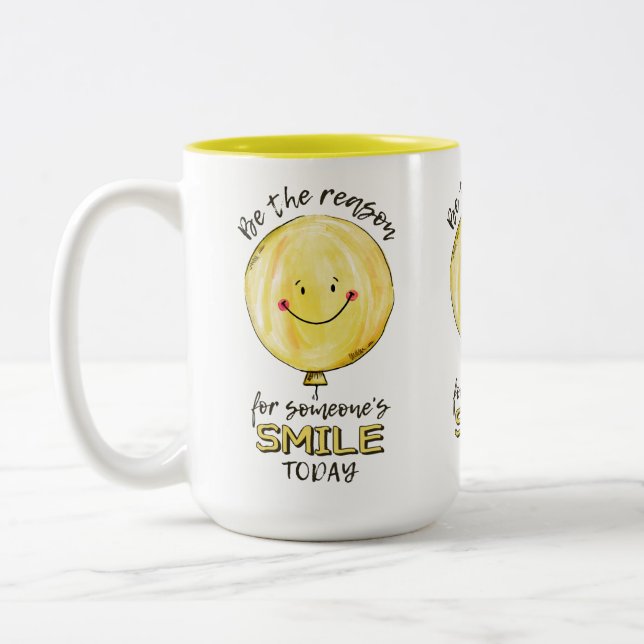 Caneca De Café Em Dois Tons "Seja a razão" (Esquerda)