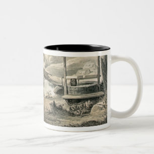 Caneca De Café Em Dois Tons "Sele a emenda", poster para de "o starr Davy