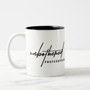 Caneca De Café Em Dois Tons Sem problemas profissionais"