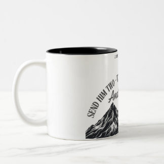 Caneca De Café Em Dois Tons Send Him Two–Three Years Dagestan” Cup