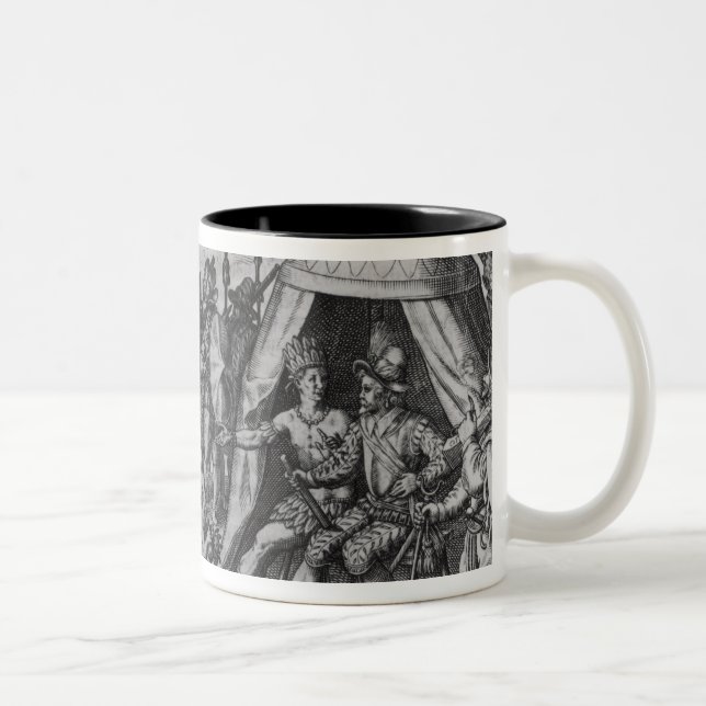 Caneca De Café Em Dois Tons Senhor Walter Raleigh (Direita)